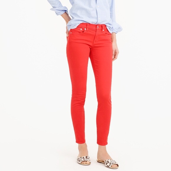 womens coral jeans